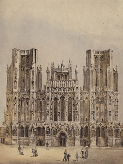 Kathedraal van Wells, Somerset door English School