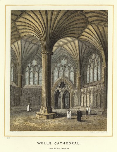 Kathedraal van Wells, kapittelzaal door English School