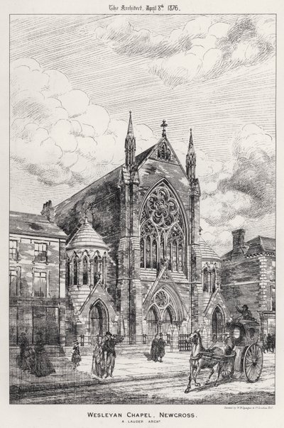 Wesleyan Kapel, Newcross door English School