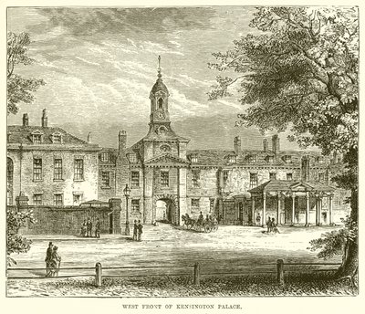 Westelijke Voorzijde van Kensington Palace door English School