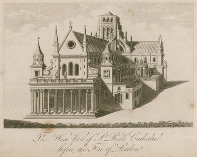 Westelijk aanzicht van de St. Paul