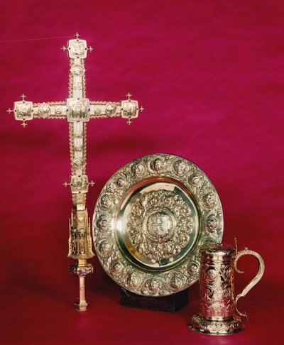 Gouden altaarstukken van Westminster Abbey door English School