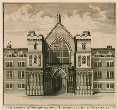Westminster Hall door English School