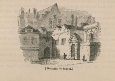 Westminster School door English School