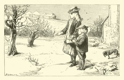 Wanneer de sneeuw op de grond ligt door English School