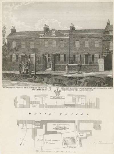 Whitechapel Alms Houses door English School