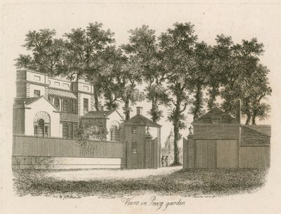Whitehall Court of Yard, Vanbrugh House, gesloopt in 1898 door English School