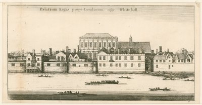 Paleis van Whitehall door English School