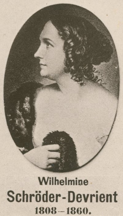 Wilhelmine Schröder-Devrient door English School