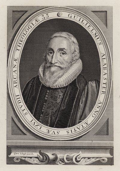 William Alabaster door English School