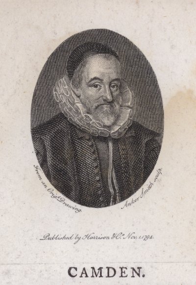 William Camden, Engels antiquair, historicus en geograaf door English School