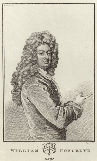 William Congreve door English School