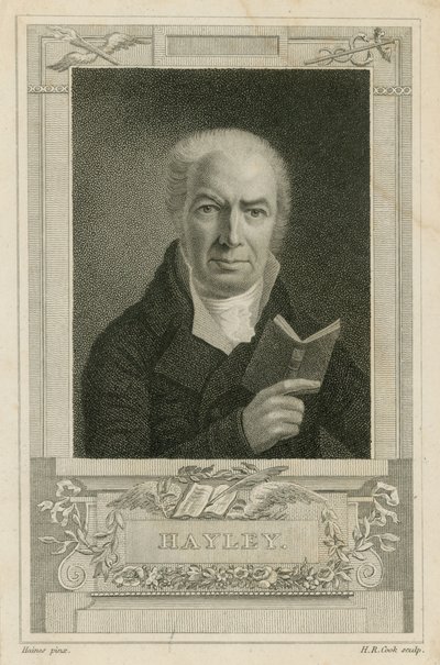 William Hayley, Engelse schrijver door English School