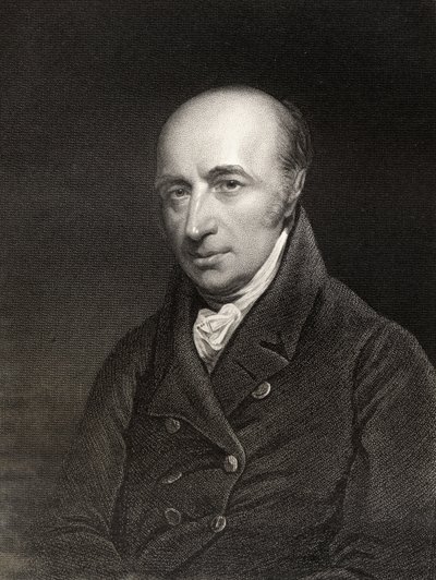 William Hyde Wollaston (1766-1828) uit The Gallery of Portraits, gepubliceerd in 1833 door English School