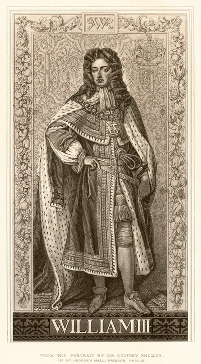 Willem III door English School