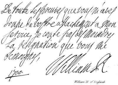 Willem III van Engeland door English School