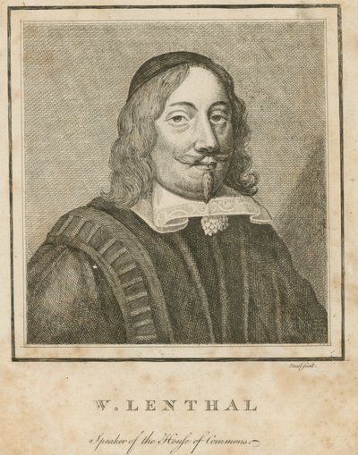 William Lenthal, voorzitter van het Lagerhuis door English School