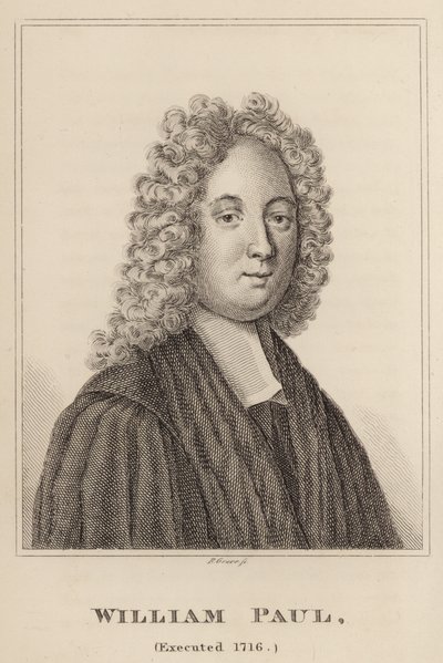 William Paul, Geëxecuteerd 1716 door English School