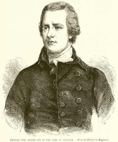 William Pitt, tweede zoon van de graaf van Chatham door English School
