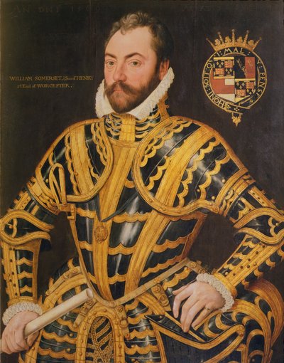 William Somerset, 3e Graaf van Worcester, 1569 door English School
