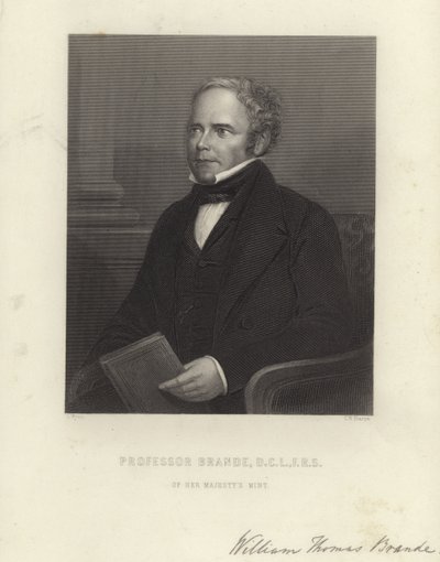 William Thomas Brande door English School