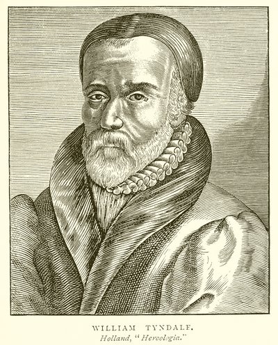 William Tyndale door English School