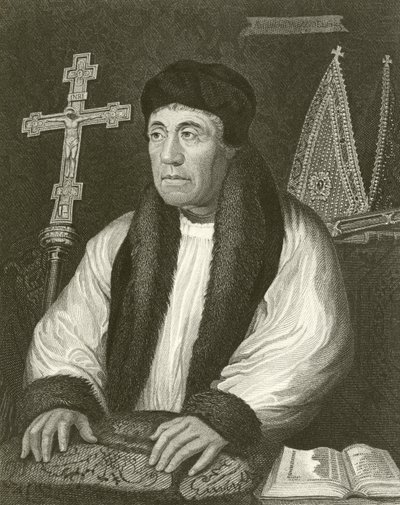 William Warham, Aartsbisschop van Canterbury door English School