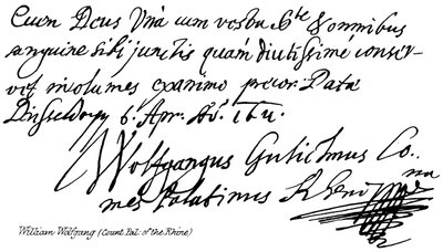 William Wolfgang (graaf Palts van de Rijn) door English School