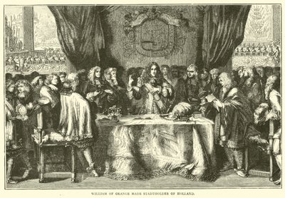 Willem van Oranje wordt stadhouder van Holland door English School