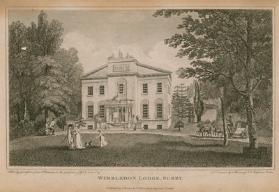 Wimbledon Lodge, Surrey door English School