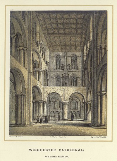 Winchester Kathedraal, noord transept door English School