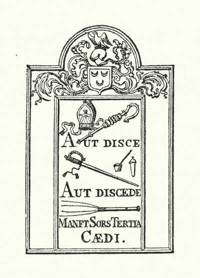 Winchester College: Aut Disce Aut Discede door English School