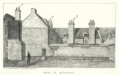 Winchester College: Achterkant van Wickham