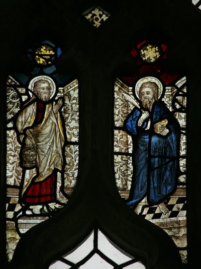 Raam N5 met St. Bartholomeus, St. Filippus door English School
