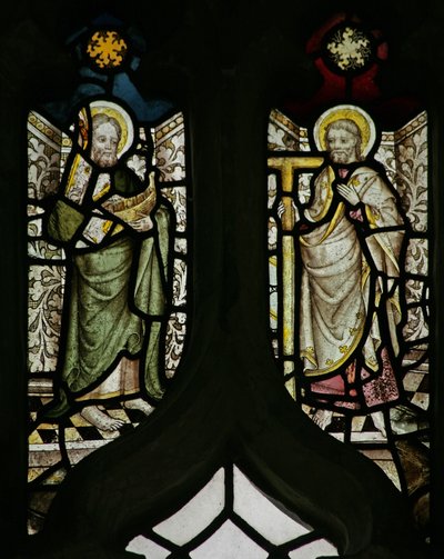 Raam N5 met St. Judas en St. Thomas door English School