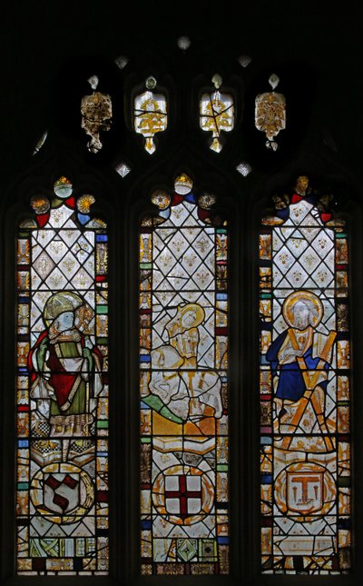 St. Patrick, St. Joris, St. Andreas door English School