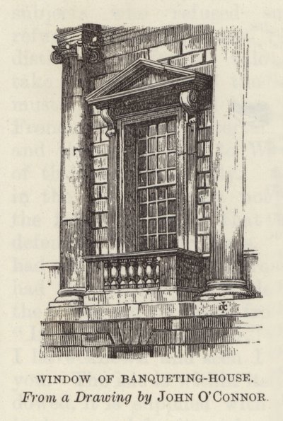 Raam van Banqueting House door English School