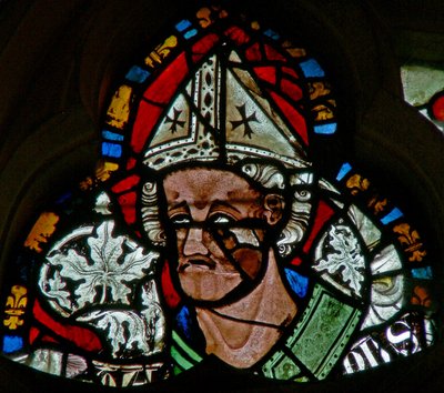 Raam s-2 met St. Wulfstan door English School