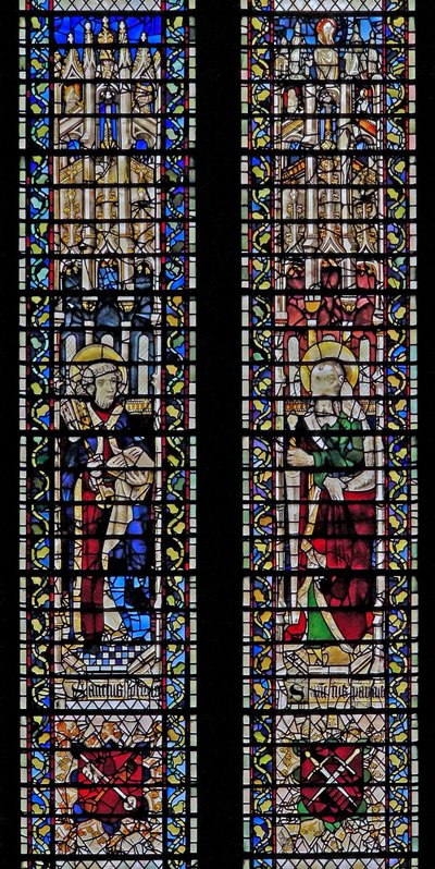 Ramen w71 met St. Peter en St. Paul door English School