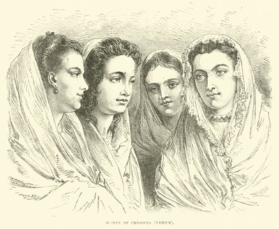 Vrouwen van Chioggia, Venetië door English School