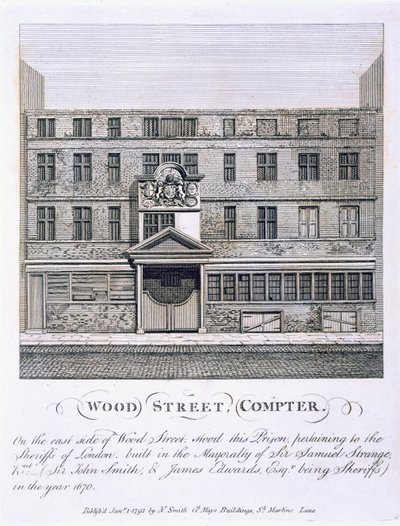 Wood Street Compter door English School