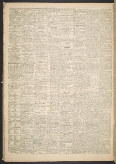 Worcestershire Chronicle, 20 september 1871 door English School