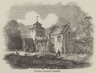 Wotton Church, Surrey door English School