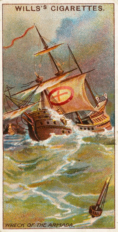 Wrak van de Armada door English School