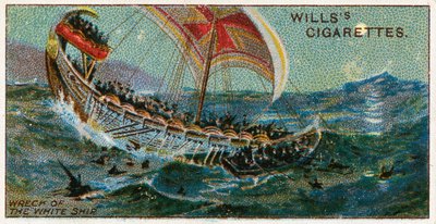 Wrak van het Witte Schip door English School