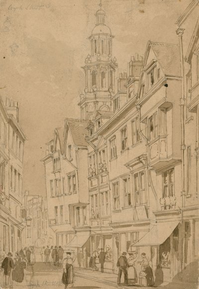 Wych Street, Londen door English School