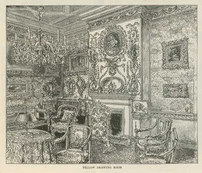 Gele salon, Holland House door English School