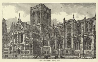 York Kathedraal, zuidkant door English School
