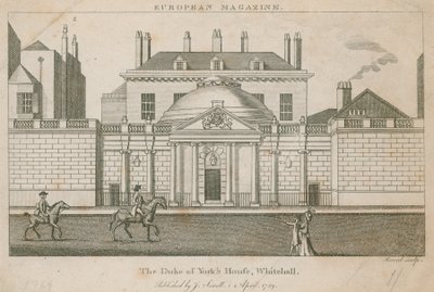 York House, Whitehall door English School