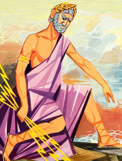 Zeus door English School